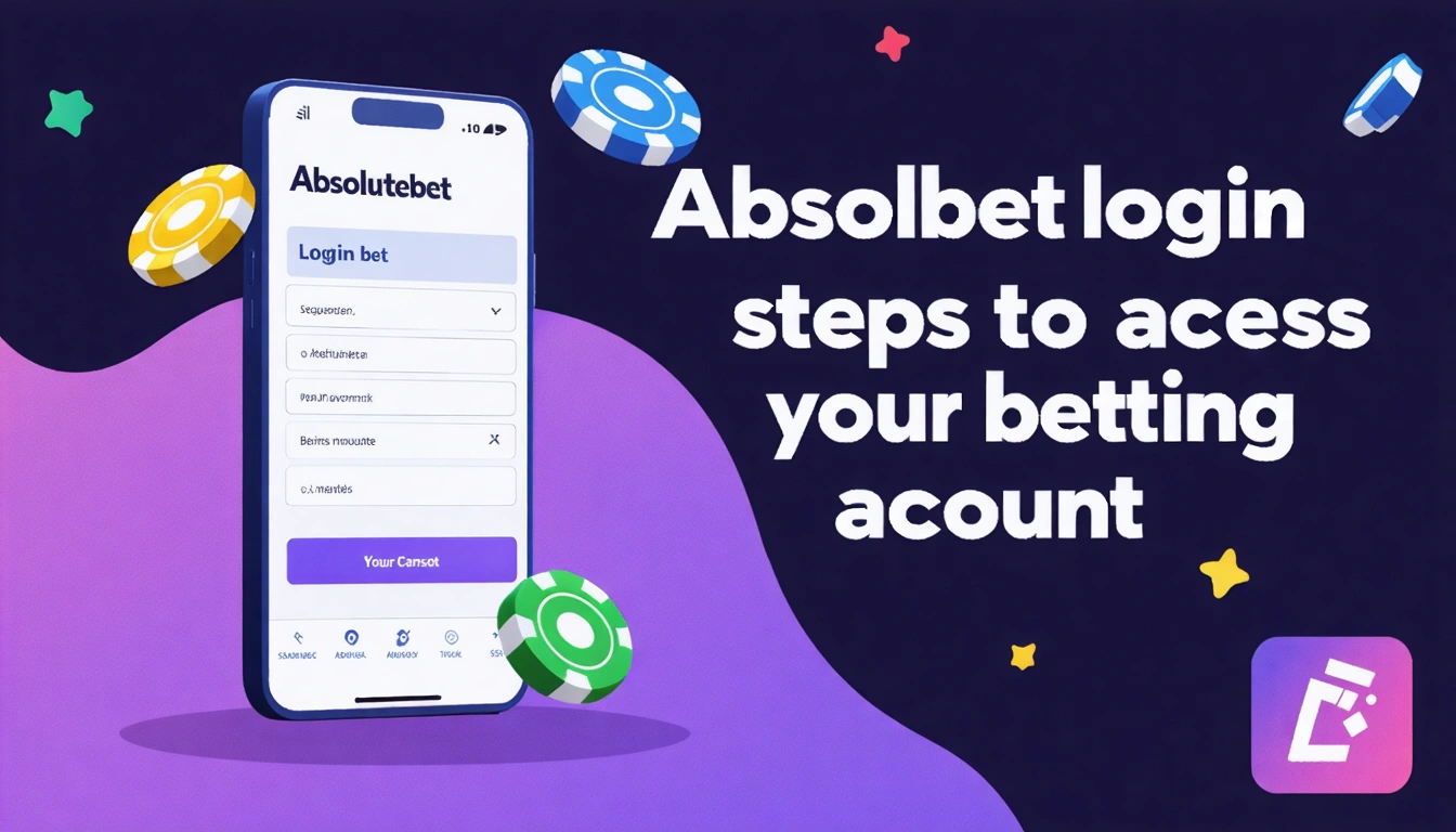 Absolutebet login steps to access your betting account